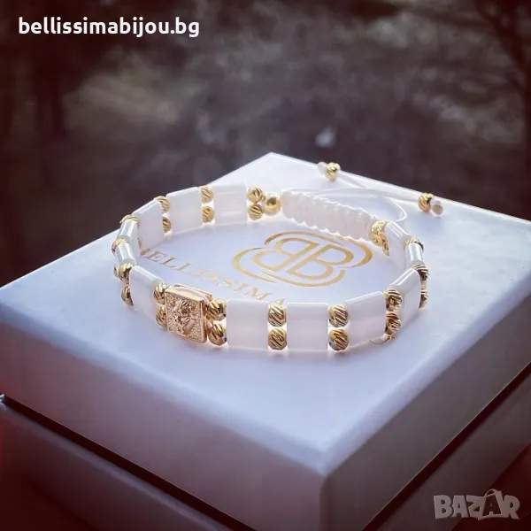 Мъжка Керамична Гривна с 3D Лъвска Глава!, снимка 1