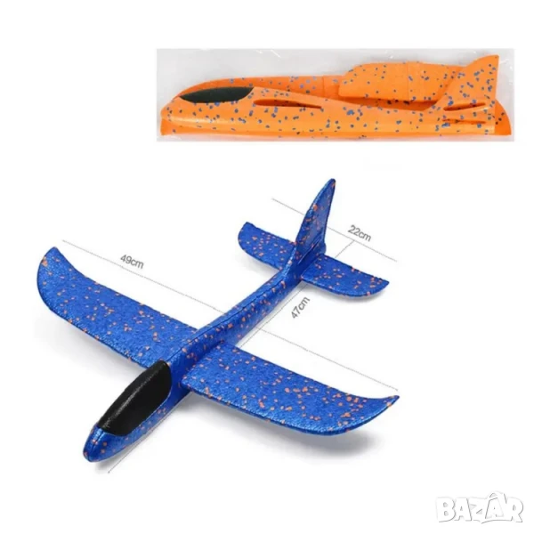 Самолет /стиропор/ -голям, снимка 1