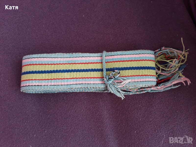 Автентични колани за народни носии, ръчно тъкани, снимка 1