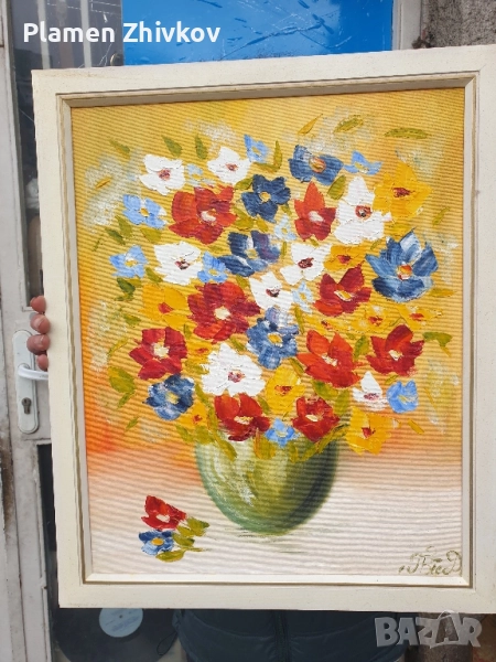 Масло на платно 50 см х 40 см, снимка 1