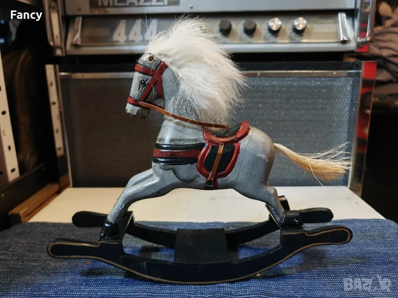 Дървено конче-люлка , снимка 1