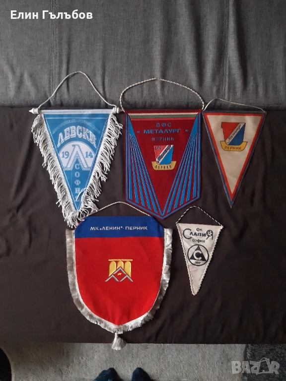 Колекционерски футболни флагчета, снимка 1