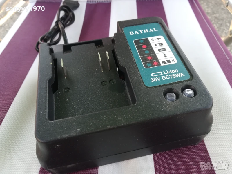 36V-ЗАРЯДНО ЗА ФЛЕКС ИЛИ РЕЗАЧКА 0208251505, снимка 1