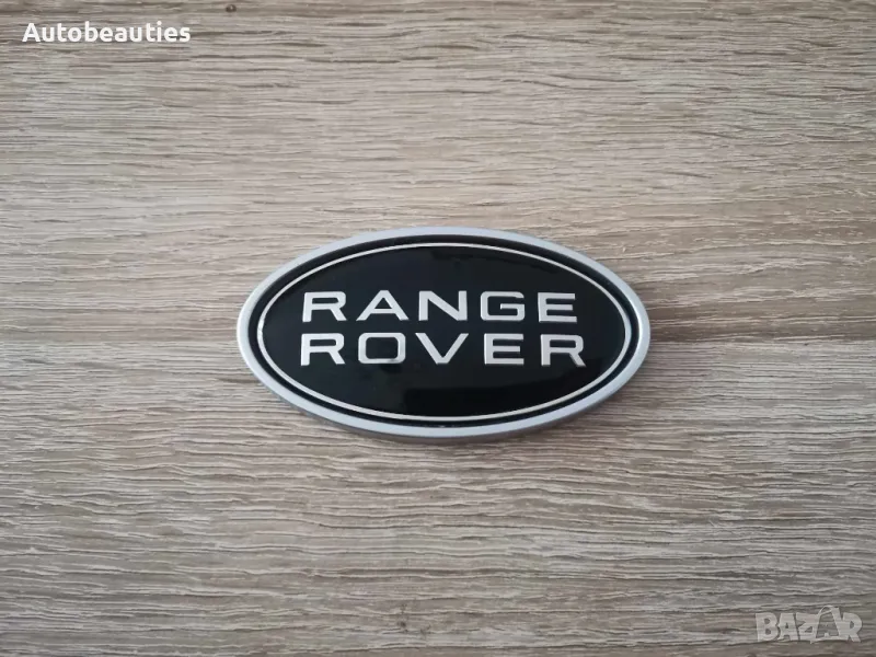 задна черна емблема лого Range Rover , снимка 1