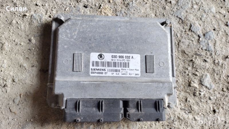 Компютър за двигател 03D 906 032 A от Шкода Фабиа 1,2 за Skoda Fabia I 1.2 5WP40504 04, снимка 1