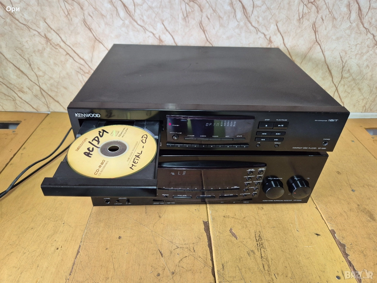Kenwood аудио сет- СД и ресивър, снимка 1