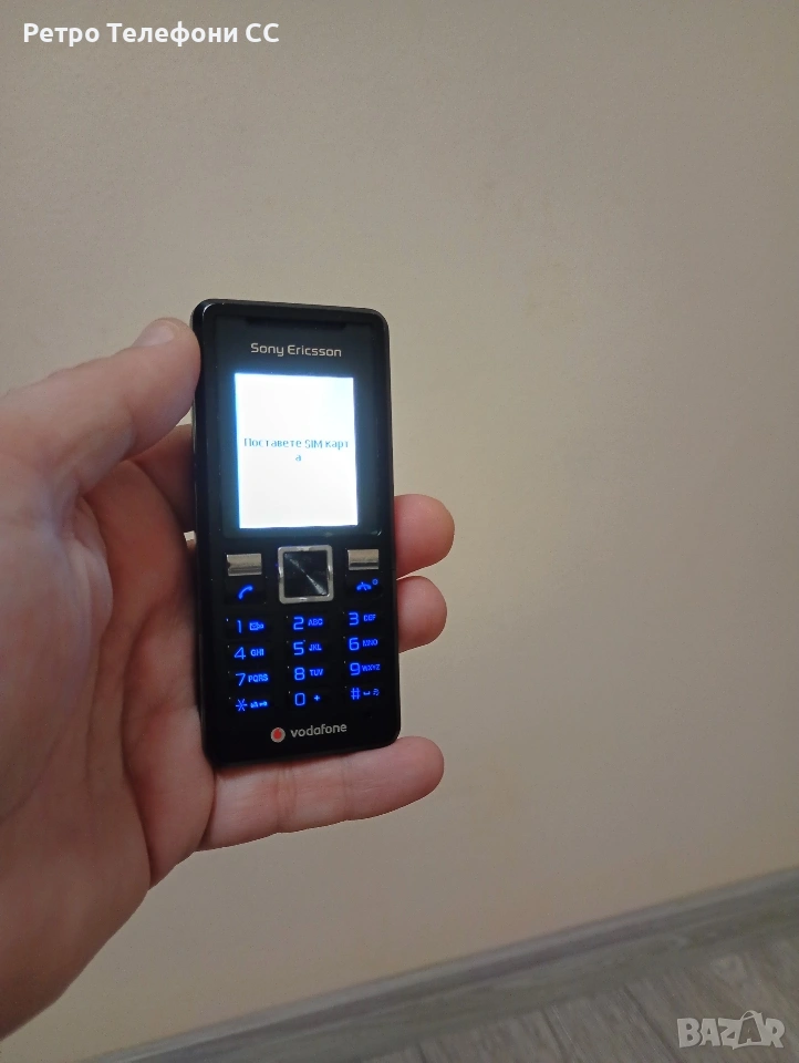 Sony Ericsson T250i Black t250i, снимка 1