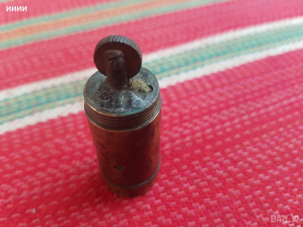 Бронзова запалка от гилза , снимка 1