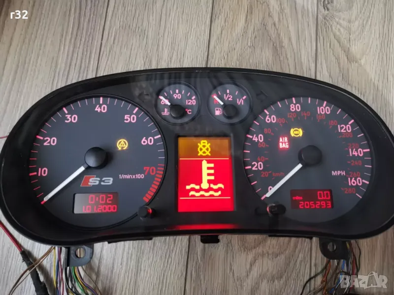 Audi A3 S3 8L ауди а3 8л с3 VDO ВДО километраж, снимка 1