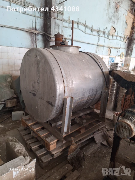 цистерна от неръждаема стомана 1000л, снимка 1