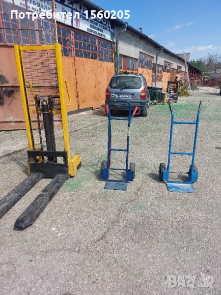 Под - наем Стакер и транспортни колички, снимка 1