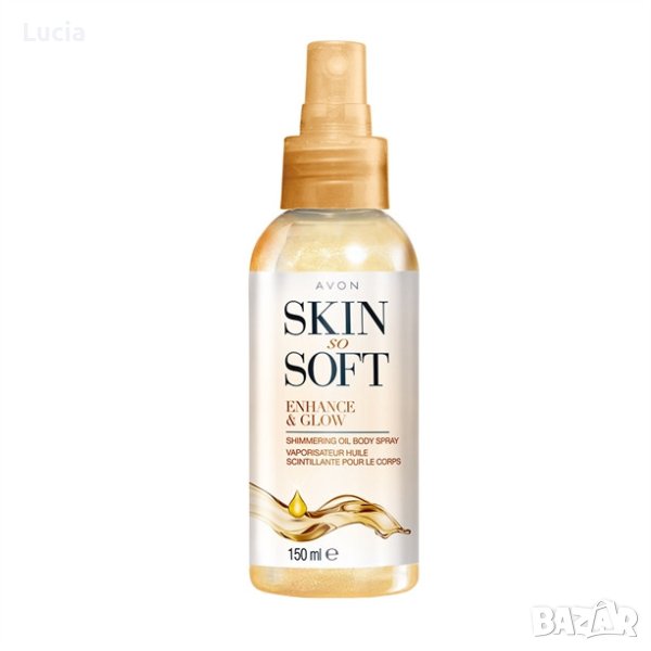 Блестящо спрей-олио за тяло, снимка 1