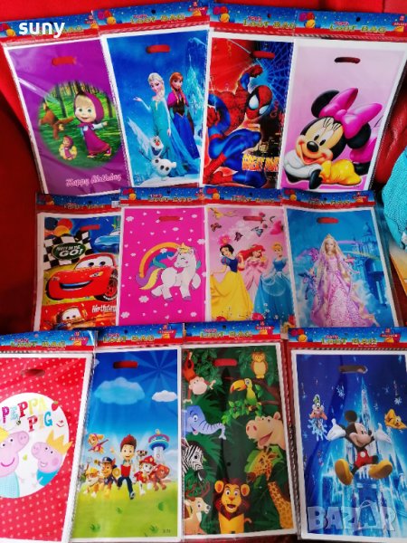 Найлонови торбички с герои, снимка 1