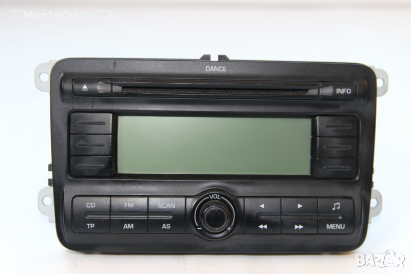 CD Radio касетофон Skoda Fabia II (2010-2014г.) 5J0035161A / Шкода Фабия, снимка 1
