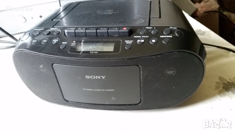 Радио касетофон компакт диск  Sony CFD-550 , снимка 1