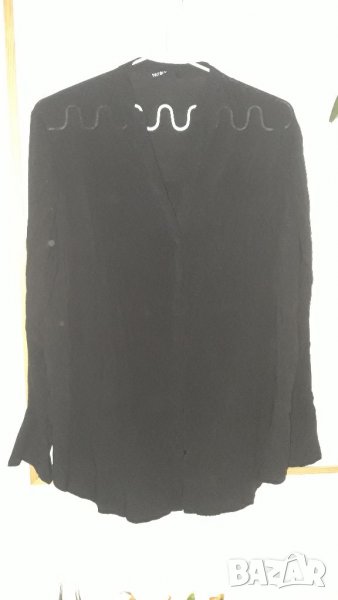 Комплект 2бр Дамски ризи памук Теранова Л тъмно синя и черна без следи от употреба, снимка 1