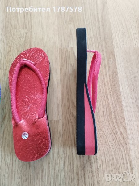 Нови чехли на ниска платформа, снимка 1