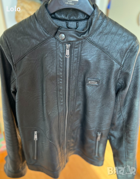 Супер гъзарско яке  за малък пич/еко кожа , снимка 1