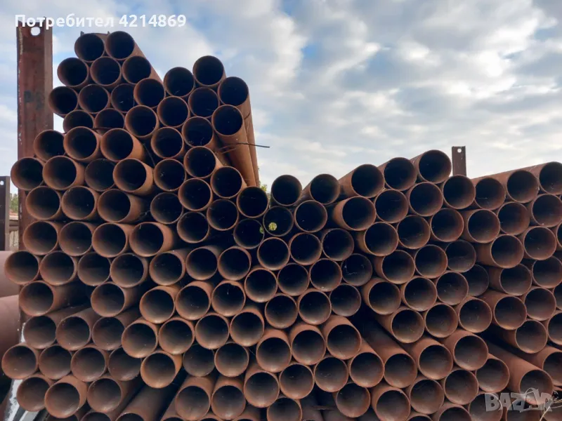 Стоманени тръби ф159х5мм, снимка 1