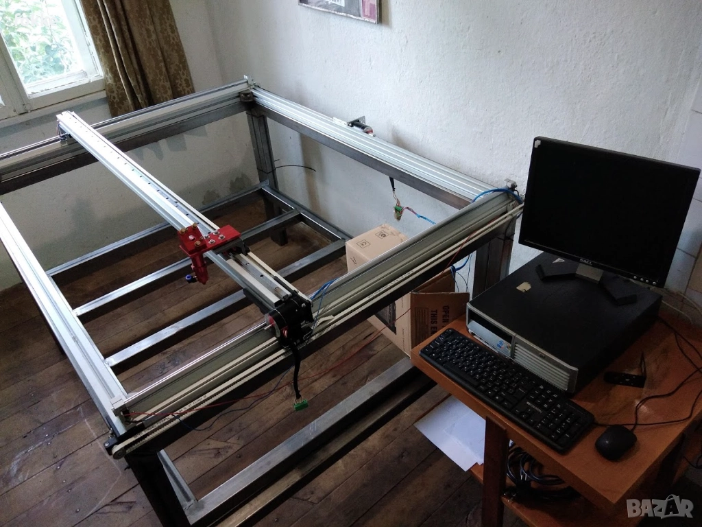 СО2 Лазер 80W Laser cuter, снимка 1