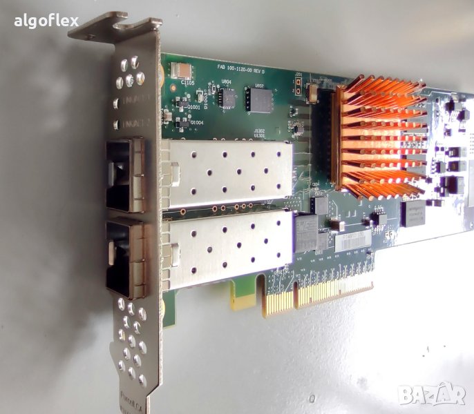 Мрежов адаптер Chelsio T420-CR 10GbE SFP+ DP PCIe Ethernet RDMA iWarp, снимка 1