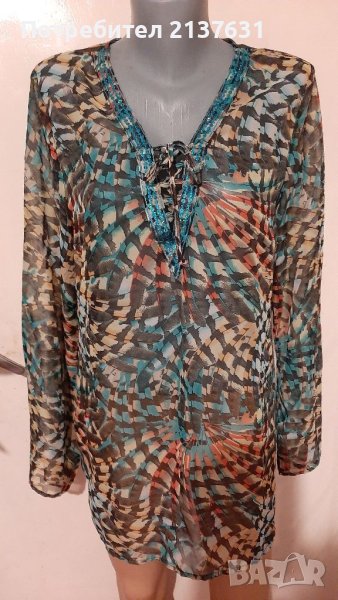  ДАМСКА Феерична  ТУНИКА Размер XL , снимка 1