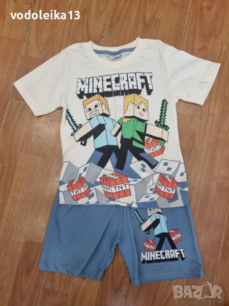 нов комплект майнкрафт светъл, снимка 1