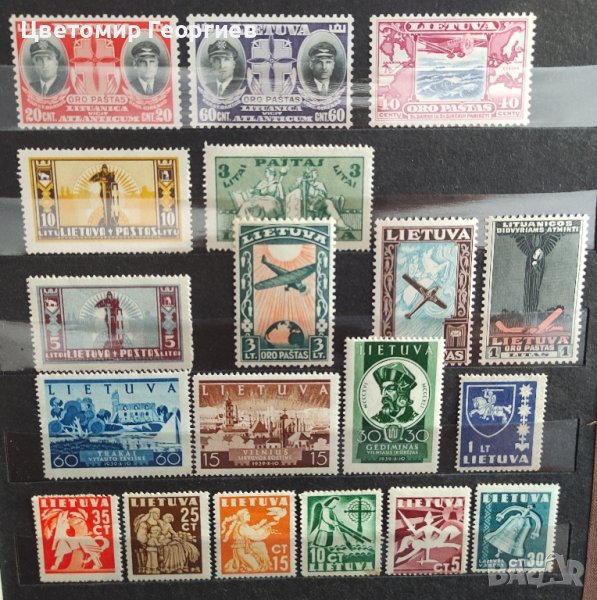 Литва 1934/40 г., снимка 1