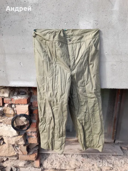Стар ватиран панталон #3, снимка 1