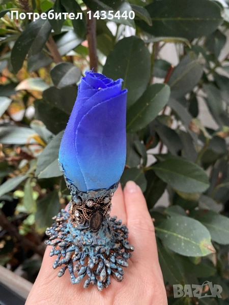 Пръстен от серията “Тайната градина” на дизайнерката Анелия Милчева, снимка 1