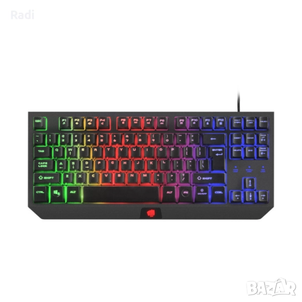 Светеща клавиатура FURY HURRICANE TKL NFU-1238, снимка 1
