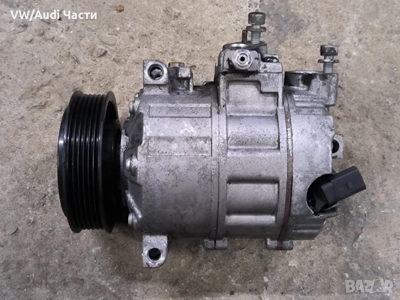 Компресор климатик за Голф 5 Ауди А3 Пасат 2.0тди VW Golf 5 Audi A3 8P Passat Touran Jetta 2.0TDI, снимка 1