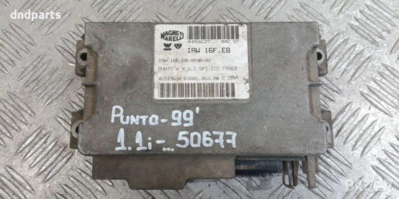 Компютър Fiat Punto 1.1i 1999г. 46519634 IAW16F.EB, снимка 1