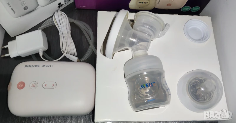 Електрическа помпа за кърма Philips Avent + подарък, снимка 1