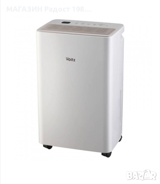 Влагоуловител Oliver Voltz OV51763A,до 45 м2,150м3/ч,1,8л,12л/ден,LED дисплей, Таймер, Йонизатор , снимка 1