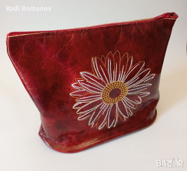 Дамски тоалетна чанта, несесер, кожена чанта, ежедневна дамска чанта , снимка 1