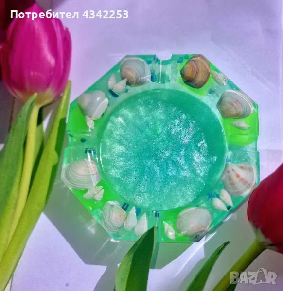 пепелници от епоксидна смола , снимка 1