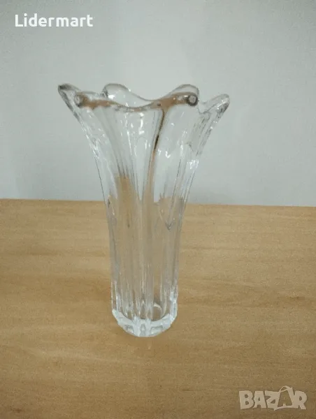 Ваза от кристал и стъкло, снимка 1