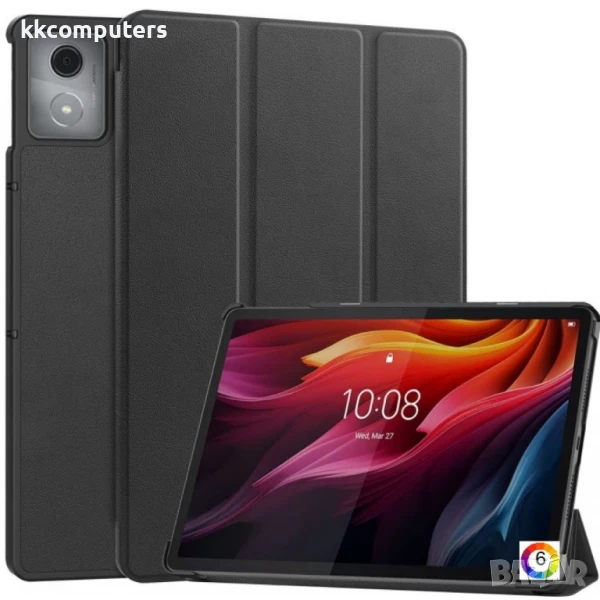 Lenovo Tab K11 Plus TB230XC Кожен Калъф и Протектор, снимка 1