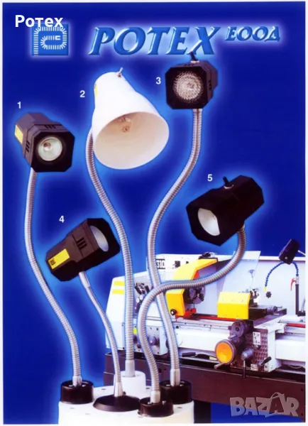 Осветителни тела за машини - стругове, фрези и други, снимка 1