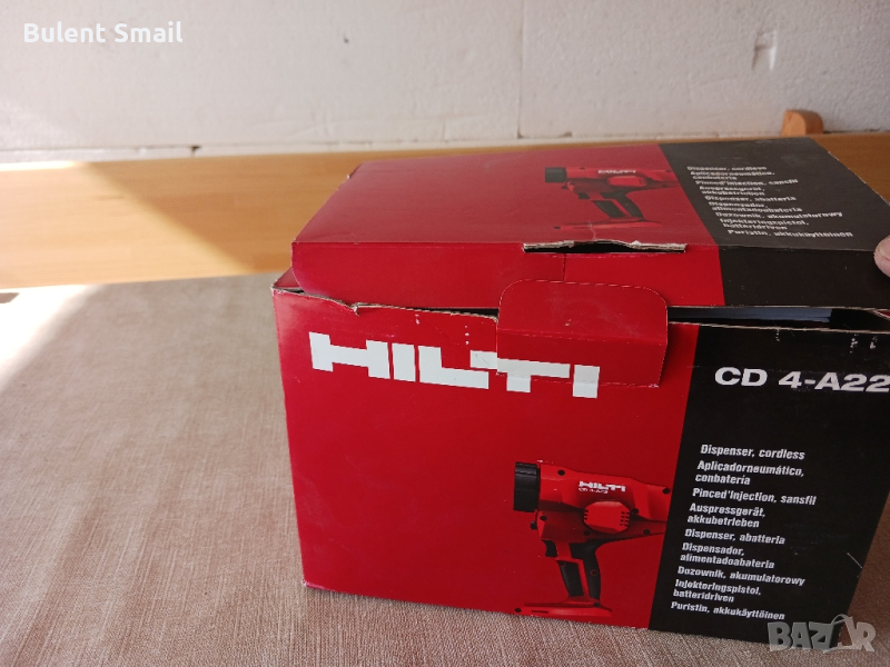 Пистолет за силикон и полиуретан HILTI, снимка 1