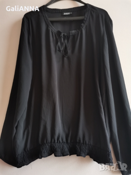 СТРАХОТНА ТУНИКА JANINA ТЮЛ РАЗМЕР 2XL-3XL, снимка 1