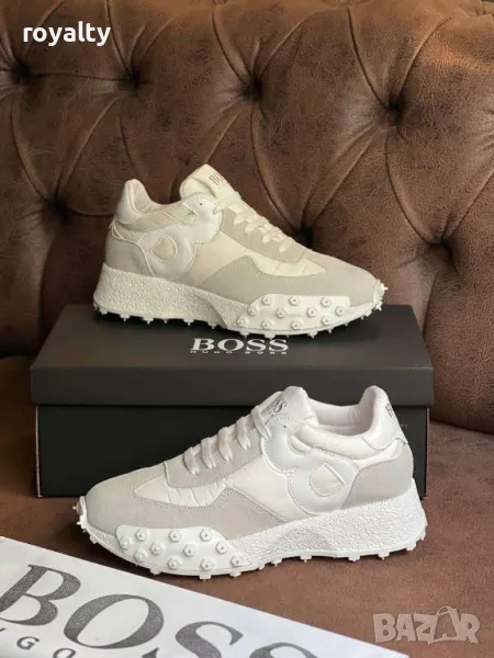Hugo Boss бели дамски маратонки , снимка 1