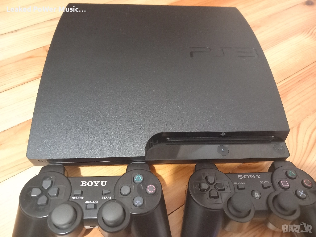 PS3 Slim 160GB Хакнат + игри , снимка 1