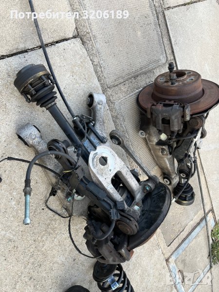 Носач , шенкел главина , полуоска  пружини амортисьор за БМВ Х5 Е53, снимка 1