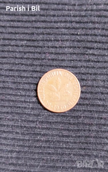 1 пфениг 1950 г., снимка 1