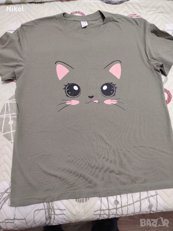 Нови дамски тениски L, снимка 1