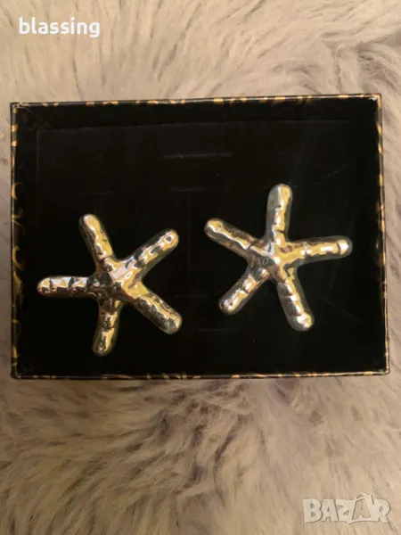 Нови сребърни обеци, снимка 1