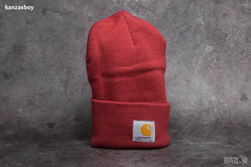 Carhartt Watch beanie in grey - страхотна зимна шапка КАТО НОВА , снимка 1