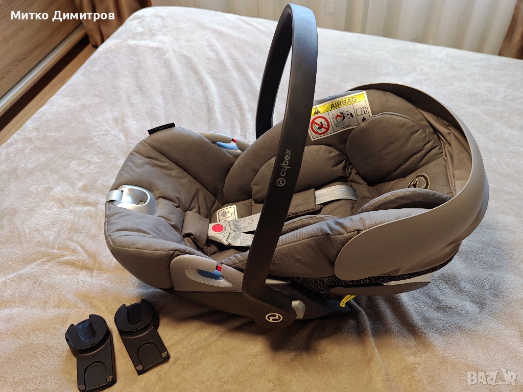 Нов Cybex cloud Z i-Size детски стол за кола от раждането бебешки кош, снимка 1